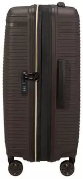Samsonite Prodiver Spinner 69 cm (160215) coffee bean – Vier kugelgelagerte Doppelrollen für komfortables Rangieren