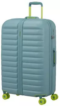 American Tourister Neovibe Spinner 77,5 cm (159933) muted mint – American Touriter Neovibe Spinner mit Teleskopgriff und mehreren Tragegriffen