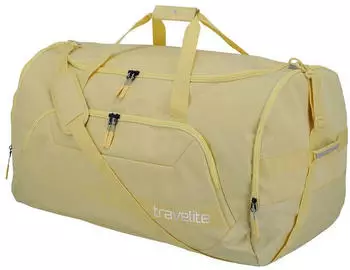 Travelite Kick Off Duffle 70 cm yellow – Flexible Tragevarianten passen sich jeder Reisesituation an