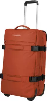Travelite Bolonia Wheeled Duffle 63 cm orange – Travelite Bolonia Wheeled Duffle 63 cm orange – robuste Reisetasche mit strukturierter Organisation