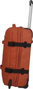 Travelite Bolonia Wheeled Duffle 63 cm orange – Zwei Inlinerrollen meistern unterschiedliche Untergründe