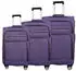 MTB 3090 4-Rollen-Trolley Set 57/67/78 cm purple