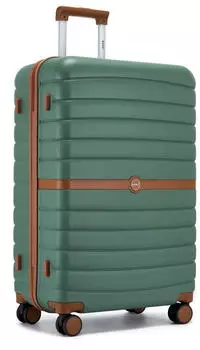 Kono Cannes 4-Rollen-Trolley 76,5 cm green/brown
