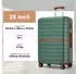Kono Cannes 4-Rollen-Trolley 76,5 cm green/brown