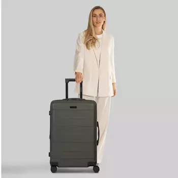 Police London 4-Rollen-Trolley 64 cm cool olive – Police London 4-Rollen-Trolley 64 cm cool olive – Sicherheit trifft auf durchdachte Ausstattung