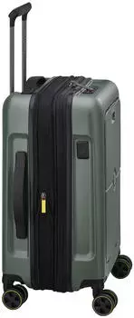 DELSEY PARIS Turenne 2.0 S Business 55cm green – Vier drehbare Rollen für Handhabung auf allen Böden