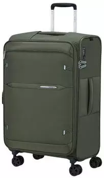 Samsonite GoTwist Spinner 68 cm (159920) green – Durchdachte Innenorganisation für strukturiertes Packen