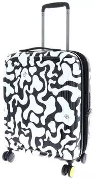 Mandarina Duck Logoduck+ Expandable Cabin Hard Trolley (4 Wheels) 55 cm (P10UJV24) moire