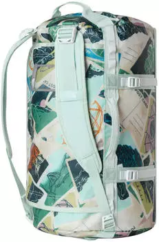 The North Face Base Camp Duffel S (52ST) opal frost/tnf postcard – The North Face Base Camp Duffel S – flexible Reisetasche mit durchdachtem Stauraum