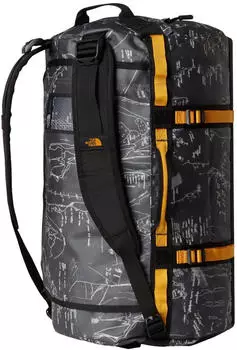 The North Face Base Camp Duffel S (52ST) anthracite/grey conrad – The North Face Base Camp Duffel S – robustes Reisegepäck mit Rucksackfunktion