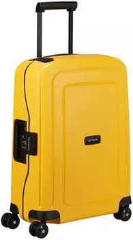 Samsonite S'Cure Spinner 55 cm citrus – Samsonite SCure Spinner 55 cm citrus – robuste Hartschale für sicheren Gepäcktransport