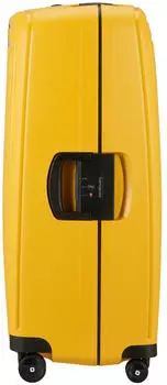 Samsonite S'Cure Spinner 81 cm citrus – Müheloses Manövrieren durch vier bewegliche Doppelrollen
