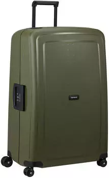 Samsonite S'Cure Spinner 81 cm olive – Samsonite SCure Spinner 81 cm olive – Durchdachte Handhabung für längere Reisen