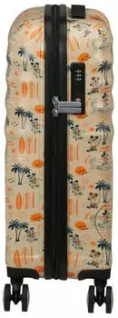 American Tourister Wavebreaker Disney 4-Rollen-Trolley 55 cm (152579) Mickey Super Surfer – Vier Doppelrollen für wendiges Navigieren am Flughafen
