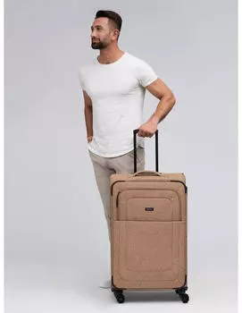 REDOLZ Essentials 12 Large 4-Rollen-Trolley 79 cm (RD12374) coffee3 – REDOLZ Essentials 12 Large – Wendiger Reisebegleiter mit Vier-Rollen-System