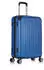 Flexot F-2045 4-Rollen-Trolley 66 cm pearl blue