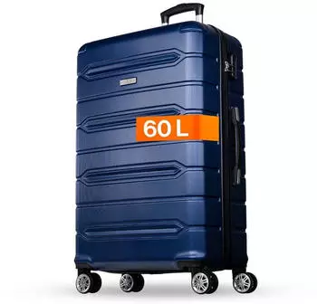 Nowi Rhodos 4-Rollen-Trolley 68 cm (5366) blue