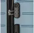 Nowi Bergamo 4-Rollen-Trolley Set 2-teilig (547002) turquoise