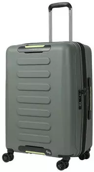 Hedgren Comby Grip 4-Rollen-Trolley 65 cm (HCMBY01MEX-01) olive – Hedgren Comby Grip – Robuster Hartschalenkoffer für zuverlässigen Reiseschutz
