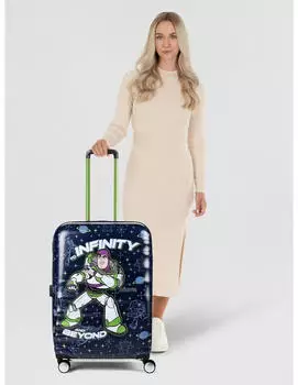 American Tourister Wavebreaker Disney 4-Rollen-Trolley 67 cm (152581) Buzz Lightyear – American Tourister Wavebreaker Disney Buzz Lightyear – Hartschalenkoffer mit durchdachtem Rollensystem