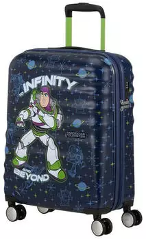 American Tourister Wavebreaker Disney 4-Rollen-Trolley 55 cm (152579) Buzz Lightyear – American Tourister Wavebreaker Disney Buzz Lightyear – Handgepäck mit robuster Hartschale