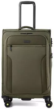 d & n Travel Line 9704 4-Rollen-Trolley 68 cm (9764) olive