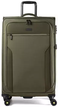 d & n Travel Line 9704 4-Rollen-Trolley 78 cm (9774) olive