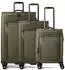 d & n Travel Line 9704 4-Rollen-Trolley Set 3-teilig (9704) olive