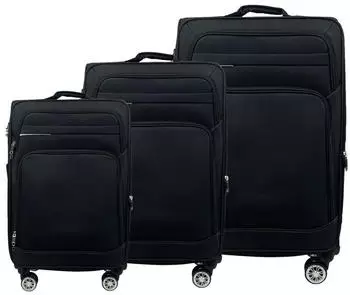 MTB 3090 4-Rollen-Trolley Set 57/67/78 cm black2