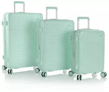Heys Pastel 3 Piece Luggage Set mint