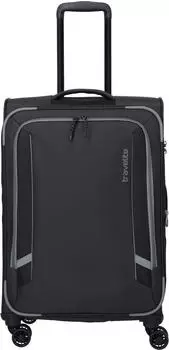 Travelite Corsiica 4-Rollen-Trolley 67 cm (8000148) black