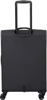 Travelite Corsiica 4-Rollen-Trolley 67 cm (8000148) black – Travelite Corsica 4-Rollen-Trolley 67 cm (8000148) black – wendige Begleitung für mehrtägige Reisen