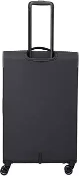 Travelite Corsiica 4-Rollen-Trolley 77 cm (8000149) black – Travelite Corsiica 4-Rollen-Trolley 77 cm (8000149) black – Weichschalen-Konzept mit erweiterbarem Volumen