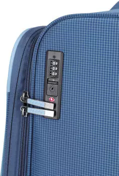 Travelite Corsiica 4-Rollen-Trolley 77 cm (8000149) blue – Vielseitige Innenorganisation hält Ordnung während der gesamten Reise