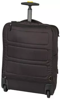 Mandarina Duck Zephyr Soft Trolley (2 Wheels) 55 cm (P10OTV06) black – Zwei robuste Doppelrollen für stabile Fortbewegung