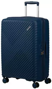American Tourister Diablast Spinner 68 cm (159574) darkwave blue – American Tourister Diablast Spinner schützt Reisegepäck mit TSA-Zahlenschloss