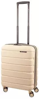 Franky ABS13 4-Rollen-Trolley 55 cm beige – Franky ABS13 4-Rollen-Trolley 55 cm beige — Sicherheit trifft auf durchdachte Organisation