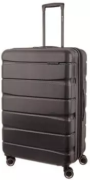 Franky ABS13 4-Rollen-Trolley 76 cm black – Franky ABS13 4-Rollen-Trolley 76 cm black überzeugt mit durchdachter Raumorganisation