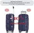 Super Solu 4-Rollen-Trolley 53 cm (BE20-PP09) navy blue