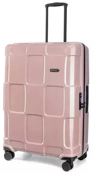 Epic Crate Reflex EVO Trolley 75 cm (ECX401-04) crystal rose – Epic Crate Reflex EVO Trolley 75 cm crystal rose – robuste Hartschale mit wasserabweisendem Material