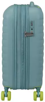 American Tourister Neovibe Spinner 55 cm (159930) muted mint – Vier Doppelrollen für müheloses Rangieren auf jedem Untergrund