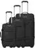 Travelite Bolonia Wheeled Duffle Set 53/63/72 cm black