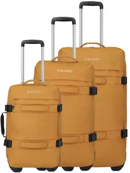 Travelite Bolonia Wheeled Duffle Set 53/63/72 cm yellow