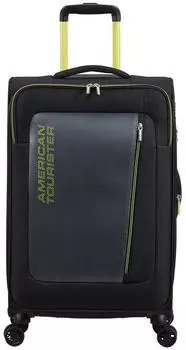 American Tourister Aktivus Spinner 67 cm (156126) black/lime