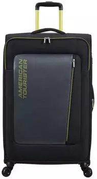 American Tourister Aktivus Spinner 79 cm (156127) black/lime