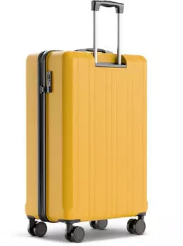 Wertes 4-Rollen-Trolley 77 cm 100L mustard yellow