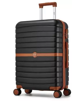 Kono Cannes 4-Rollen-Trolley 66,5 cm black/brown