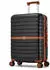 Kono Cannes 4-Rollen-Trolley 66,5 cm black/brown