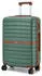 Kono Cannes 4-Rollen-Trolley 66,5 cm green/brown