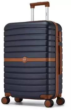 Kono Cannes 4-Rollen-Trolley 66,5 cm dark blue/brown